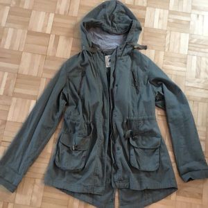 Army green jacket